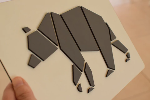 Rompecabezas geométrico OSO - comprar online