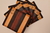 Set de 6 tablas individuales (Ensamble quina, oscura y palo amarillo) - Javidawoods carpintería de diseño