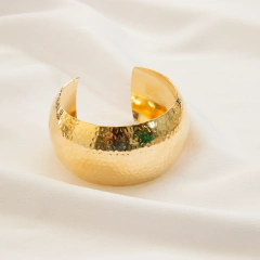 bracelete maxi banhado á ouro Amalfi - comprar online