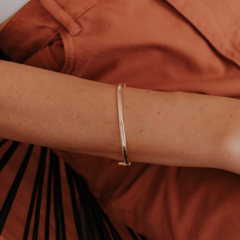 bracelete fechado liso