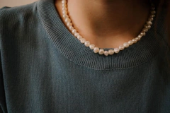 Choker pérolas barrocas - comprar online