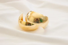 bracelete maxi banhado á ouro Amalfi na internet