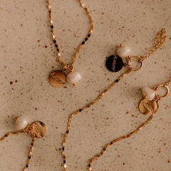 pulseira amor com pérola natural na internet