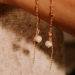 pulseira amor com pérola natural - comprar online