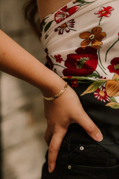 pulseira snake flat - loja online