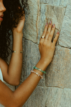 pulseira quartzo com pérola natural - comprar online