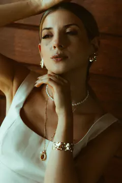 bracelete orgânico - Lus Acessórios