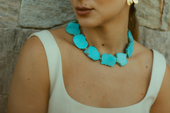 colar howlita natural - loja online