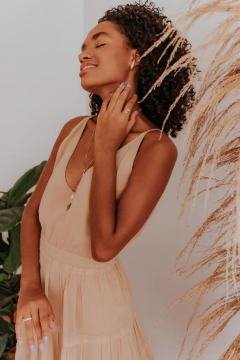 Imagem do brinco ondas vintage