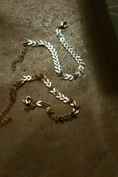 pulseira folhas na internet