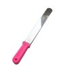 Espatula Para Bolo Lisa Linha Color Pink 25cm - para alisar Bolo c/ 6 unidades