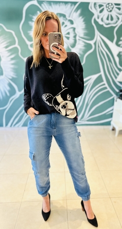 Maxi sweater Buldog - LasRicci