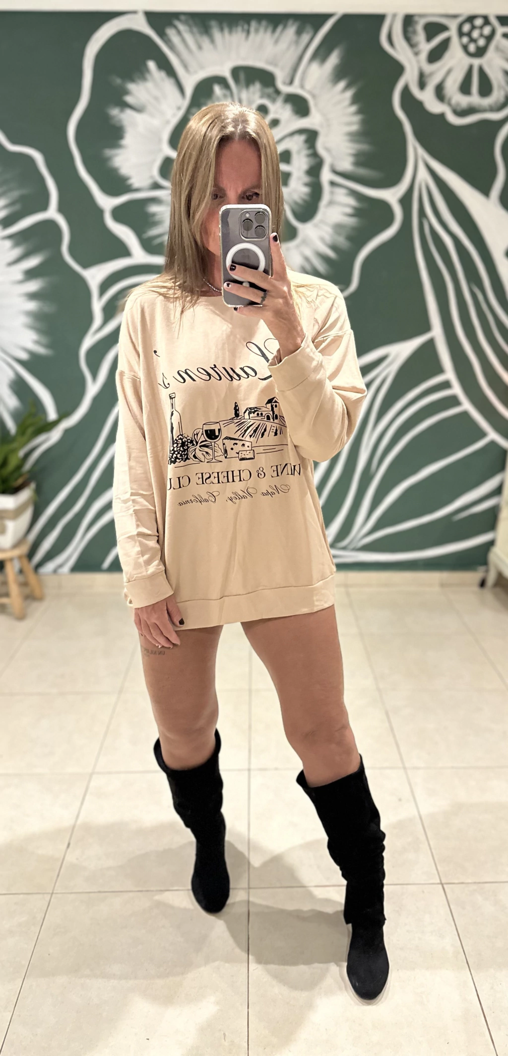 BUZO Maxi tela licra rústico