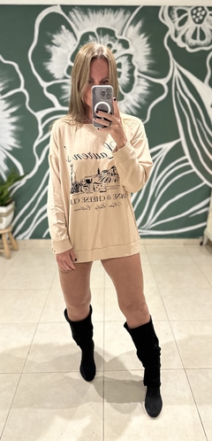 BUZO Maxi tela licra rústico - comprar online