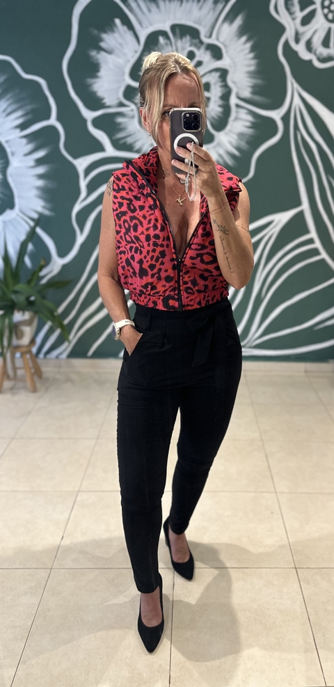 CHALECO PRINT CROP