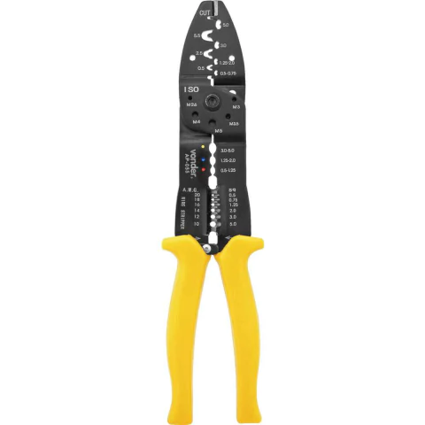 ALICATE PRENSA TERMINAIS AP-055 - 3686200400 - VONDER