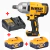 KIT CHAVE IMPACTO 3/4 20V C/ 2 BATERIAS + CARREGADOR DEWALT