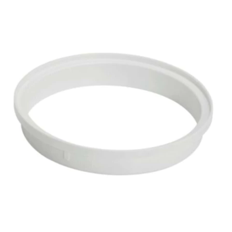 PORTA TAMPA PVC BRANCA REDONDA AMANCO 250MM