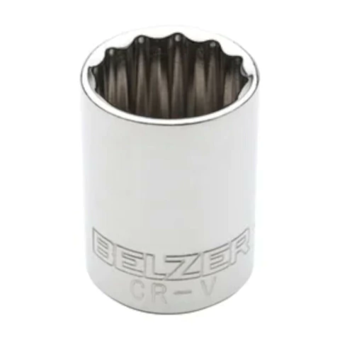 SOQUETE ESTRIADO ENC. 1/2" X 23MM 204014BX - BELZER