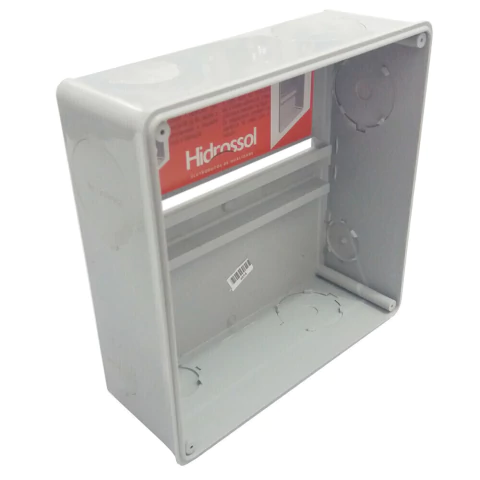 CAIXA DE PASSAGEM DE EMBUTIR/SOBREPOR 20 X 20 A18.03