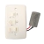 CONTROLE VENTILATOR 3 VEL. 1 LAMP. C/CAPACITOR 3+7UF BIVOLT