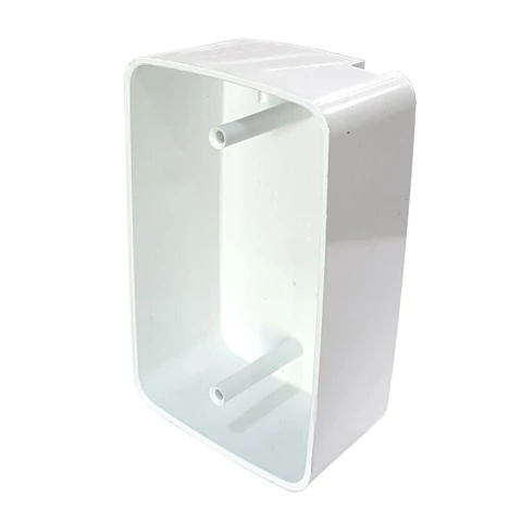 CAIXA DE SOBREPOR DE PVC PAREDE 4 X 2 BRANCA TRIO