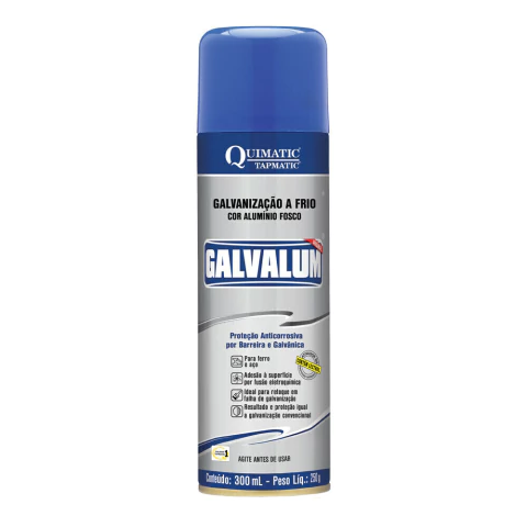 GALVANIZAÇÃO A FRIO ALUM. SPRAY - GALVALUM TAPMATIC - 300 mL