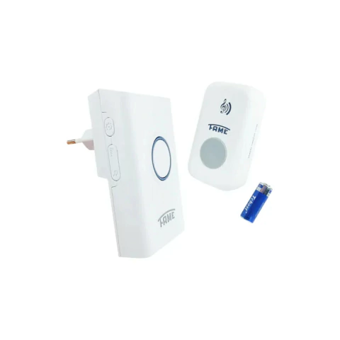 CAMPAINHA SEM FIO BIVOLT COM BATERIA - FAME