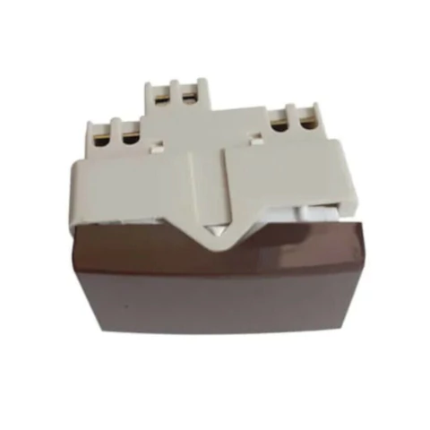 MODULO INTERRUPTOR PARALELO MARROM SLEEK MARGIRIUS