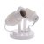SPOT ALETADO P/ 2 LAMPADAS BRANCO