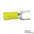 TERMINAL PRE ISOLADO AMARELO GARFO 4 A 6MM - comprar online