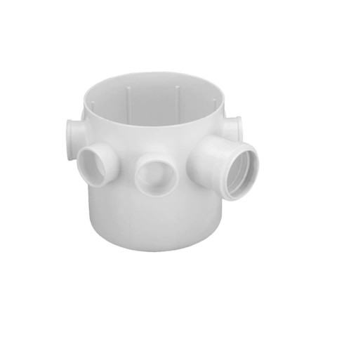 CORPO CAIXA SIFONADA 150X150X50 RED ABS/BR - KRONA