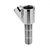 TE LATAO CROMADO 45 TIPO Y ROSCA MXF 1/2 BLUKIT
