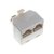 ADAPTADOR MACHO/FEMEA T RJ45