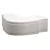 COTOVELO PLANO 90 GRAUS DEXSON 10X10MM BRANCO