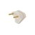PLUG 2P MACHO CINZA PEQUENO