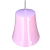 LUMINARIA PENDENTE PLASTICO ROSA - comprar online