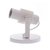 SPOT ALETADO P/ 1 LAMPADA BRANCO/BRANCO