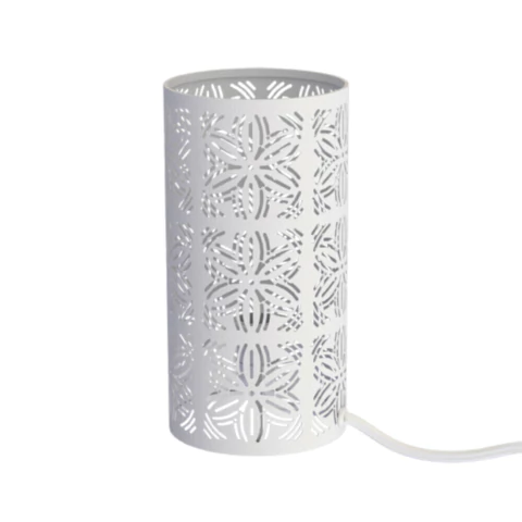 ABAJOUR FLORA BRANCO TASCHIBRA