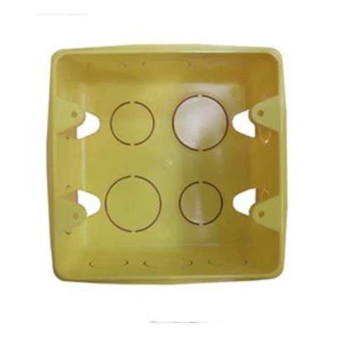 CAIXINHA LUZ PVC 4X4 AMARELA - KRONA