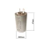 CAPACITOR PERMANENTE MOTOR FAST-ON 8,5uF 400V LORENSID - VENTILADOR - Aqualuz