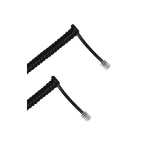 EXTENSAO P/ TELEFONE ESPIRAL RJ12 PRETO 2M