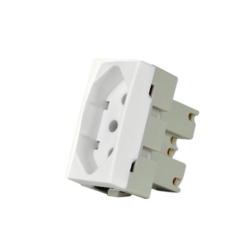 MODULO TOMADA 2P+T 10A SLEEK BRANCO MARGIRIUS