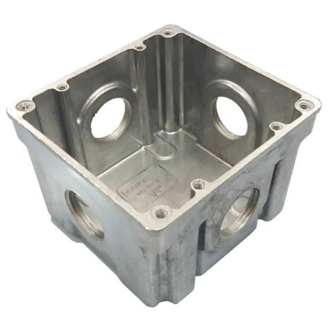 CAIXA PARA PISO ALUMINIO 4X4 3/4" ALTA 56120/002