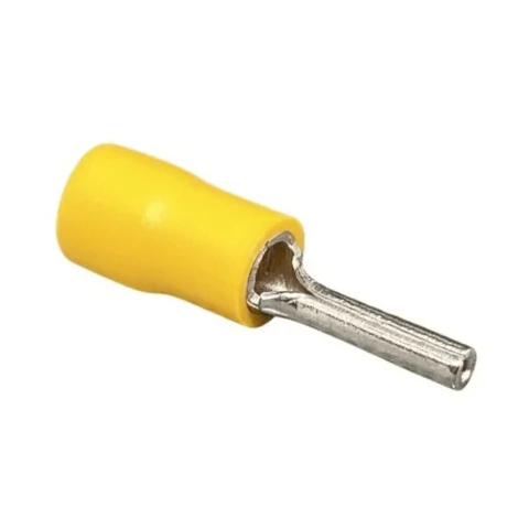 20 PÇ TERMINAL PRE ISOLADO AMARELO PINO 4 A 6MM