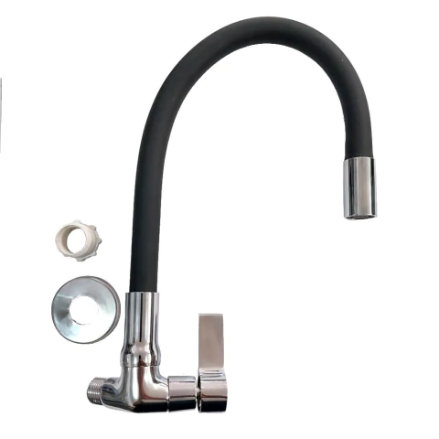 TORNEIRA COZINHA GOURMET PAREDE 1/4V BLACK 1178 SANCHEZ