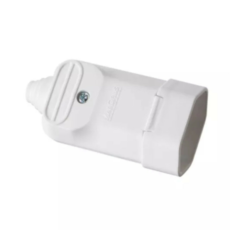 PLUGUE FEMEA 2P+T 20A BRANCO TMD2-3 MARGIRIUS