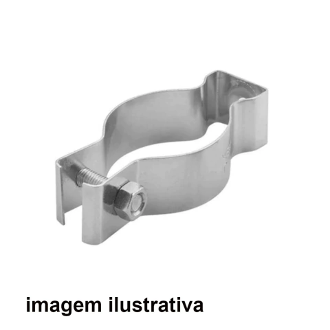 ABRAÇADEIRA COM PARAFUSO TIPO D 1/2