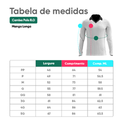 CAMISA MANGA LONGA RO OFICIAL (INFORMAR Nº. NROI) (*Sem Nome*) - comprar online