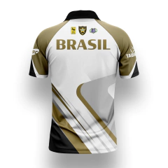 Camisa Unissex - Branco C/ Dourado (SEM NOME) - CBTP 2025 - comprar online